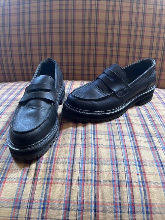 L.L. Bean Shoes - LL Bean Black Leather Penny Loafers